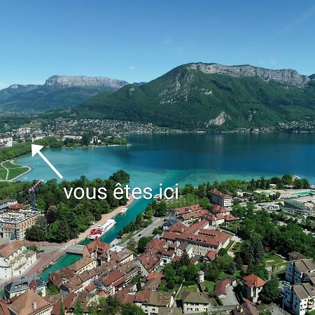 Appartement Studio Moderne, Place Parking Prive, Emplacement Ideal A 100 M Du Lac. à Annecy Extérieur photo